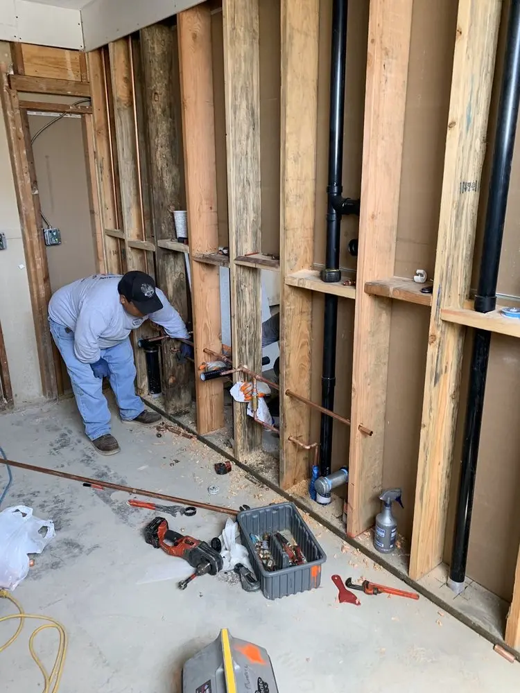 Commercial rough-in plumbing for Gas Line Repair in Holly Hill Heights